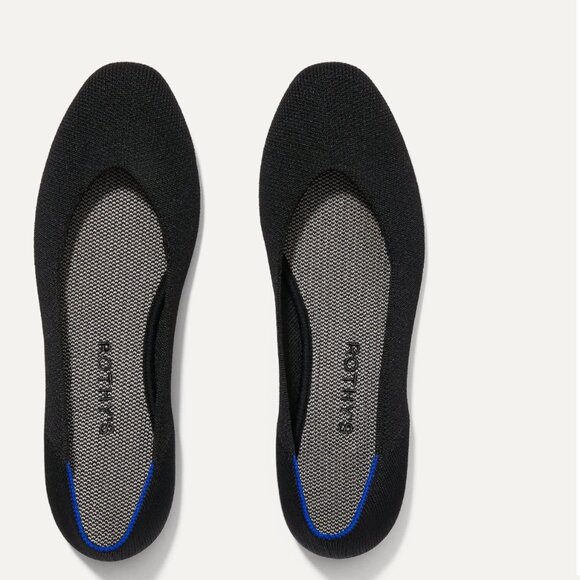 Rothy's Shoes - Rothy's The Square flats black size 8.0